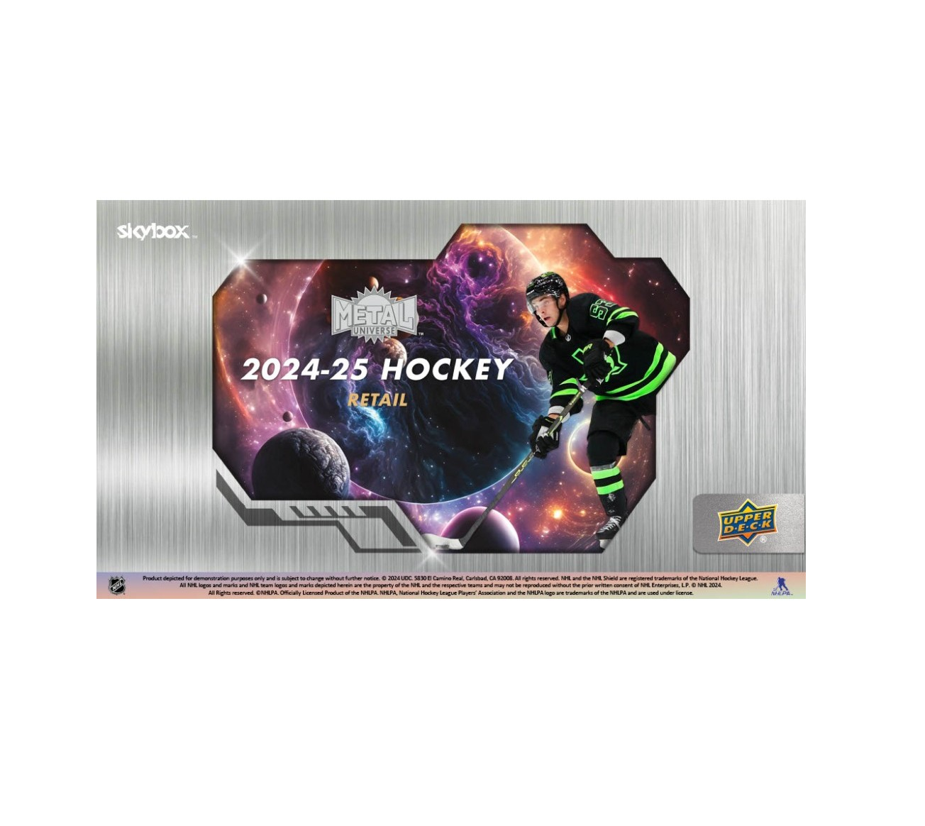 2024-25UpperDeckSkyboxMetalUniverseHockeyBlaster1 2024-25 Upper Deck Skybox Metal Universe Hockey Blaster 20-Box Case - Image 1