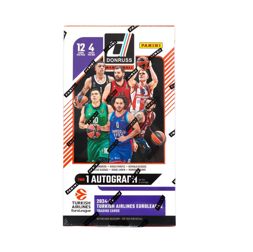 2024-25_Panini_Donruss_Euroleague_Basketball_Hobby_Box 2024-25 Panini Donruss Euroleague Basketball Hobby Box - Image 1