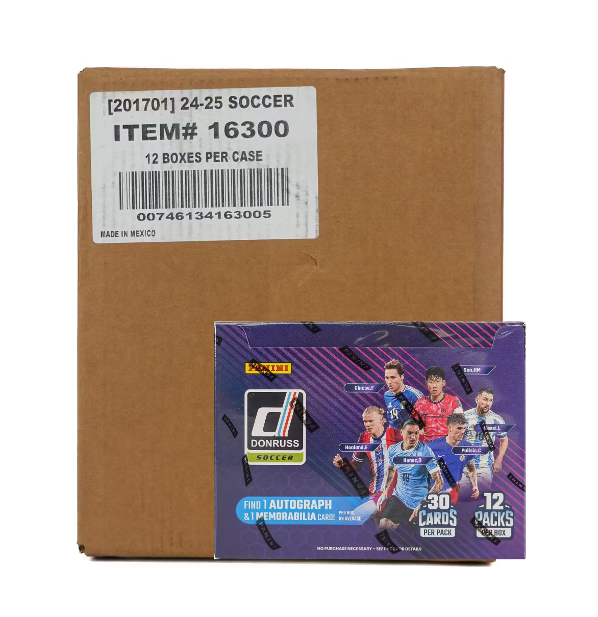 2024-25_Panini_Donruss_Soccer_Hobby_12-Box_Case2 2024-25 Panini Donruss Soccer Hobby 12-Box Case - Image 1