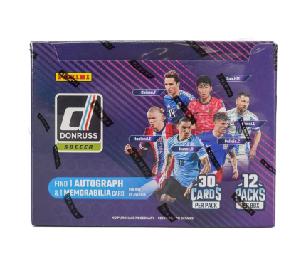 2024-25 Panini Donruss Soccer Hobby Box