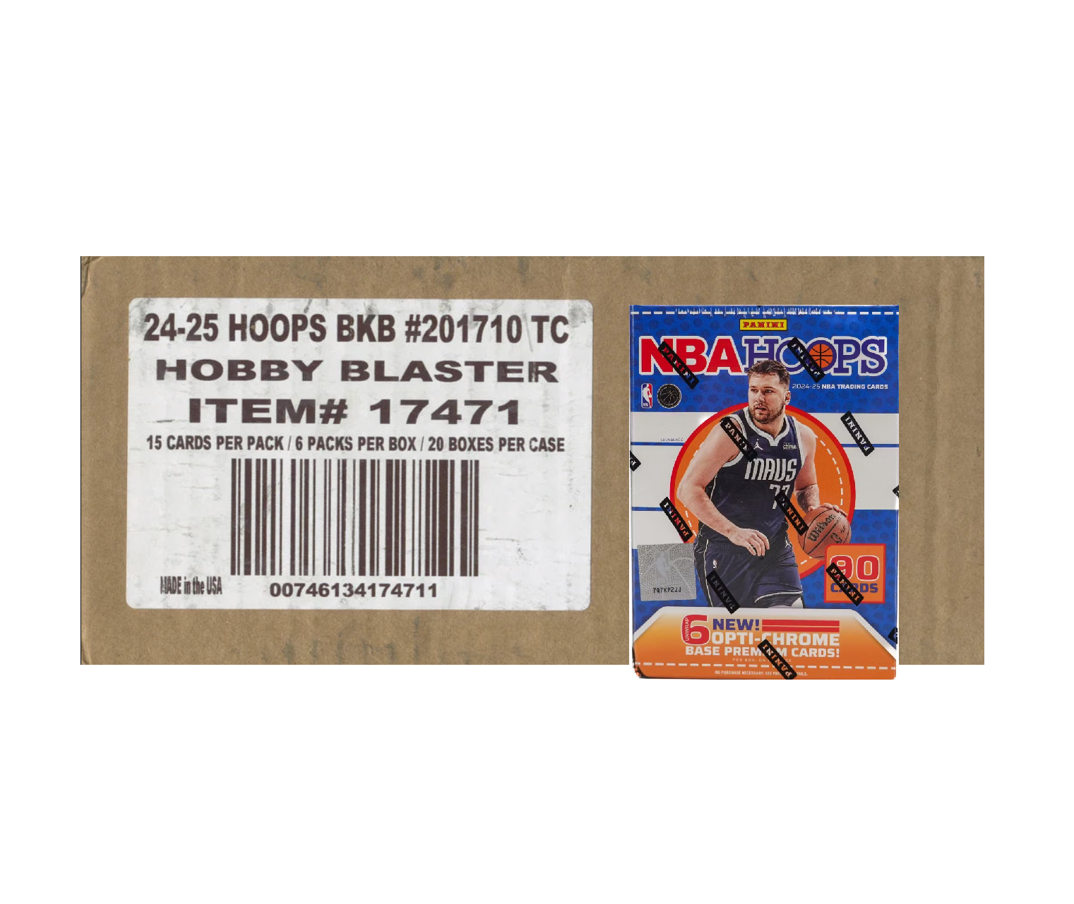 2024-25_Panini_NBA_Hoops_Basketball_Hobby_Blaster_20-Box_Case2 2024-25 Panini NBA Hoops Basketball Hobby Blaster 20-Box Case - Image 1