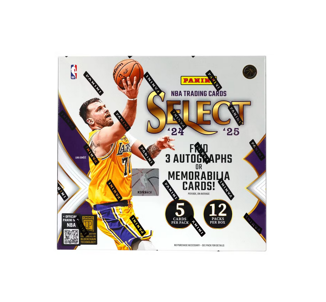 2024-25_Panini_Select_Basketball_Hobby_Box 2024-25 Panini Select Basketball Hobby Box - Image 1