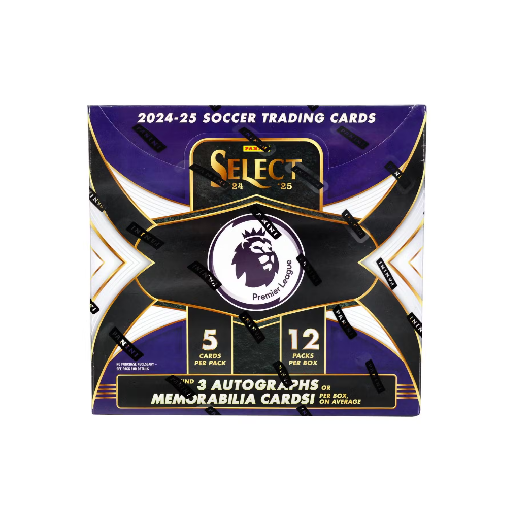 2024-25_Panini_Select_Premier_League_Soccer_Hobby_Box 2024-25 Panini Select Premier League EPL Soccer Hobby Box - Image 1