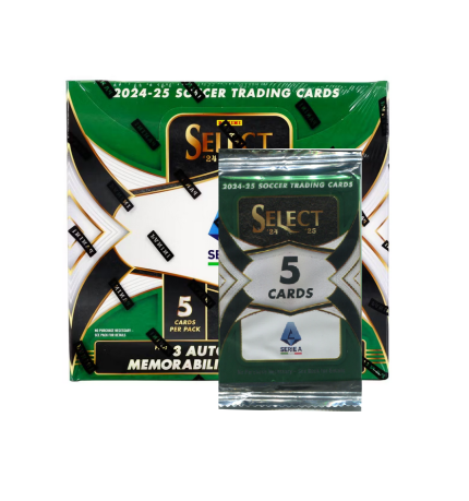2024-25 Panini Select Serie A Soccer Hobby Pack