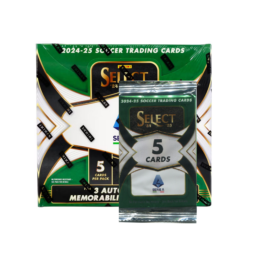 2024-25_Panini_Select_Serie_A_Soccer_Hobby_Pack2 2024-25 Panini Select Serie A Soccer Hobby Pack - Image 1
