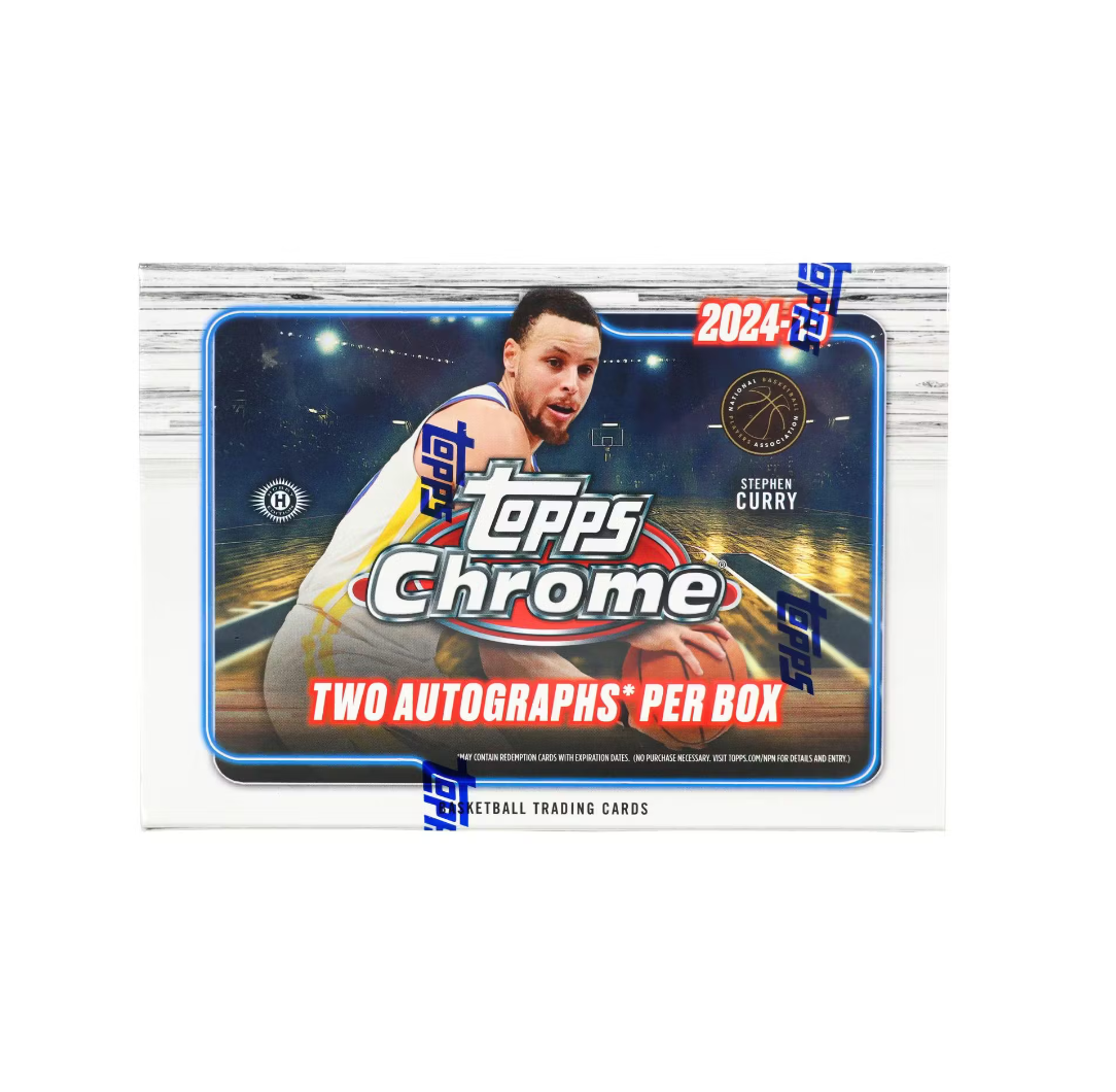 2024-25_Topps_Chrome_Basketball_Breaker_s_Delight_Box 2024-25 Topps Chrome Basketball Breaker's Delight Box - Image 1