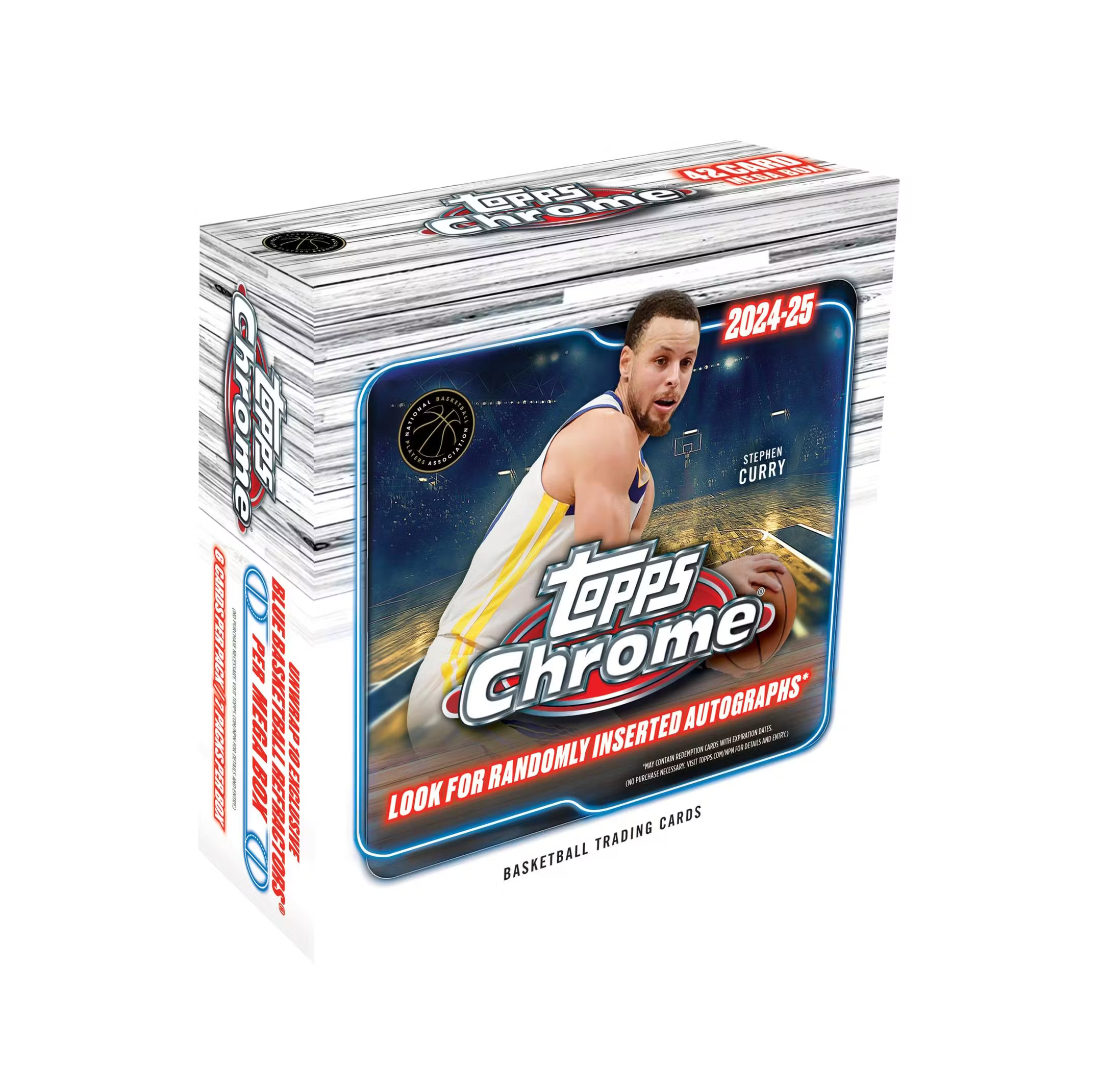 2024-25_Topps_Chrome_Basketball_Mega_Box1 2024-25 Topps Chrome Basketball Mega 20-Box Case - Image 1
