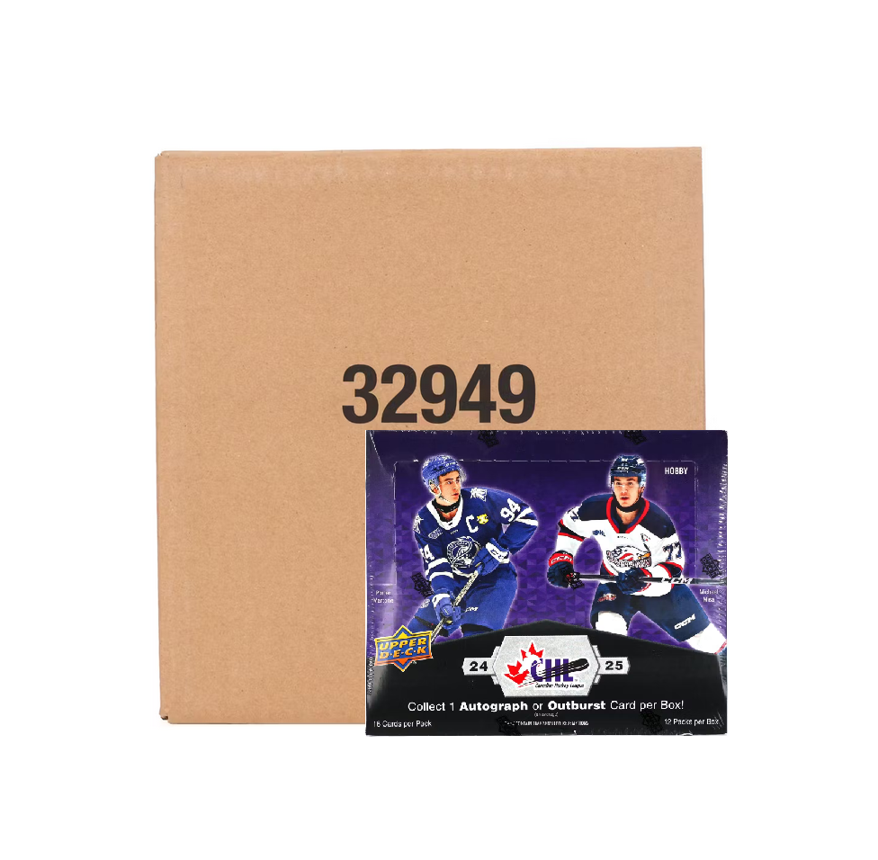 2024-25_Upper_Deck_CHL_Hockey_Hobby_20-Box_Case2 2024-25 Upper Deck CHL Hockey Hobby 20-Box Case - Image 1