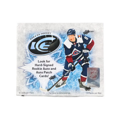 2024-25 Upper Deck Ice Hockey Hobby Box