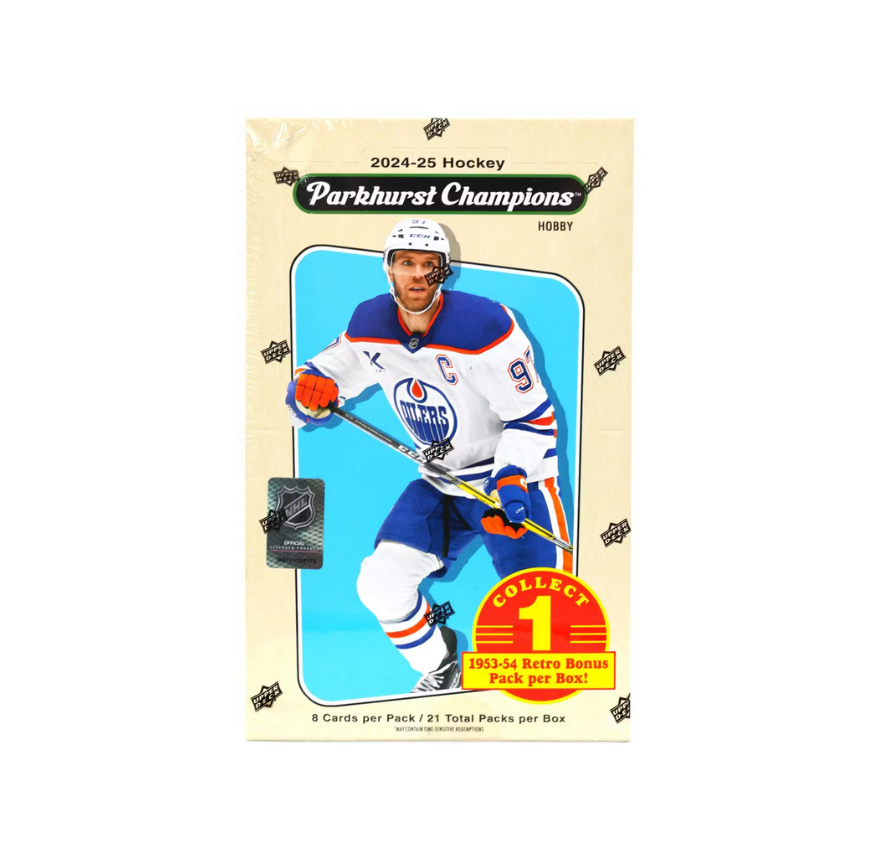 2024-25_Upper_Deck_Parkhurst_Champions_Hockey_Hobby_Box 2024-25 Upper Deck Parkhurst Champions Hockey Hobby Box - Image 1