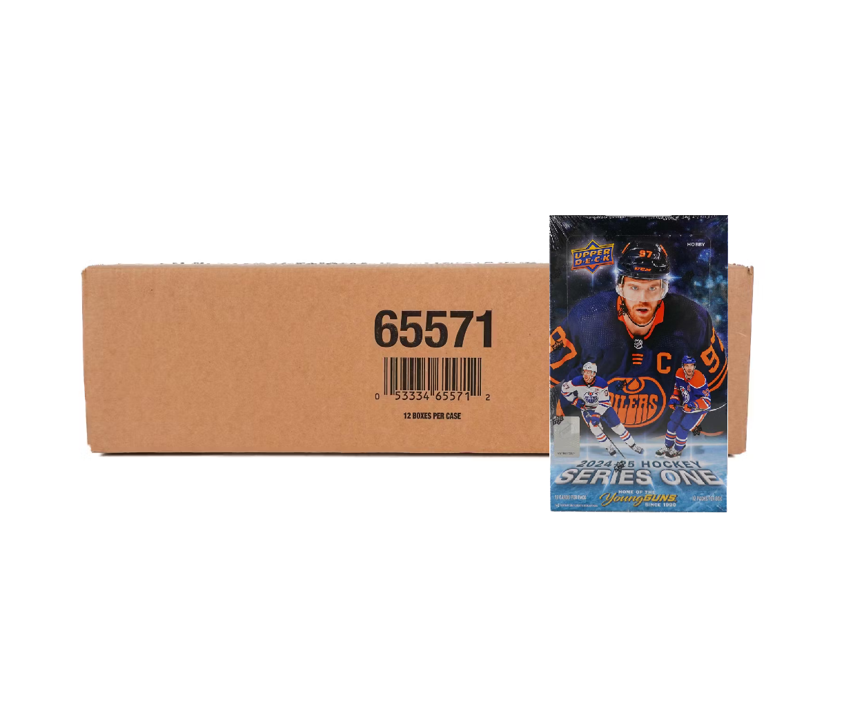 2024-25_Upper_Deck_Series_1_Hockey_Hobby_12-Box_Case2 2024-25 Upper Deck Series 1 Hockey Hobby 12-Box Case - Image 1