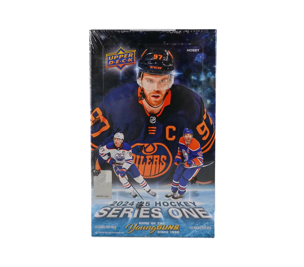 2024-25_Upper_Deck_Series_1_Hockey_Hobby_Box 2024-25 Upper Deck Series 1 Hockey Hobby Box - Image 1