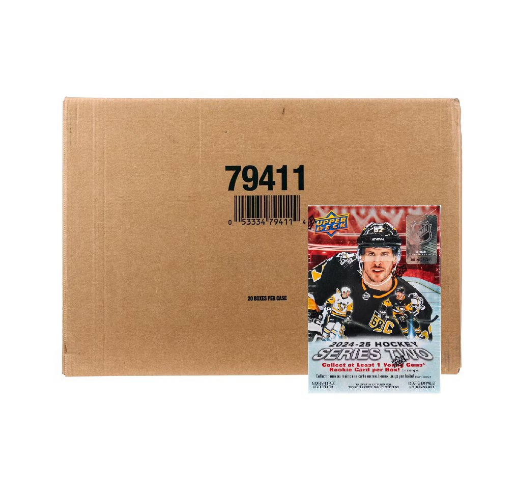 2024-25_Upper_Deck_Series_2_Hockey_Blaster_20-Box_Case2 2024-25 Upper Deck Series 2 Hockey Blaster 20-Box Case - Image 1