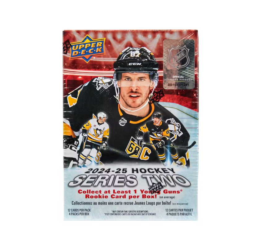2024-25_Upper_Deck_Series_2_Hockey_Blaster_Box 2024-25 Upper Deck Series 2 Hockey Blaster Box - Image 1