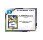 2024 Bowman Chrome Baseball HTA Choice Box - Image 2