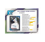 2024 Bowman Chrome Baseball Hobby 12-Box Case - Image 8