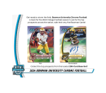 2024 Bowman University Chrome Football Blaster 40-Box Case - Image 4