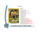 2024 Bowman University Chrome Football Blaster 40-Box Case - Image 5