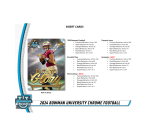 2024 Bowman University Chrome Football Blaster 40-Box Case - Image 6