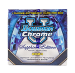 2024 Bowman University Chrome Sapphire Edition Football 10-Box Case - Image 2