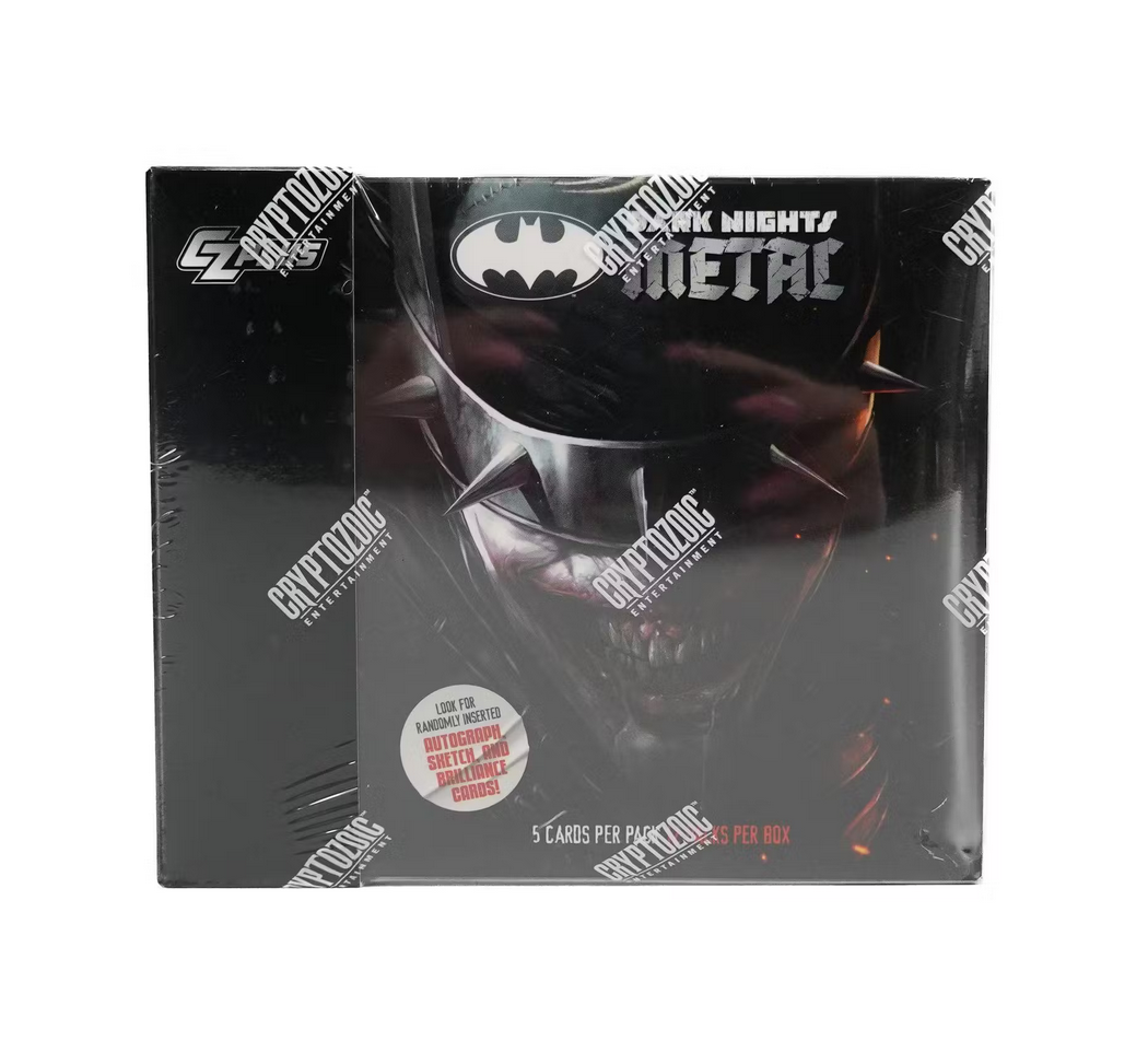 2024CryptozoicCZPlusDarkNightsMetalHobbyBox 2024 Cryptozoic CZPlus Dark Nights Metal Hobby Box - Image 1