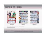2024 Pro Set Pure Football Hobby 12-Box Case - Image 7