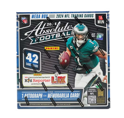 2024 Panini Absolute Football Mega Box (Black Parallels)