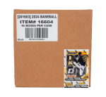 2024 Panini Donruss Baseball Hobby 16-Box Case