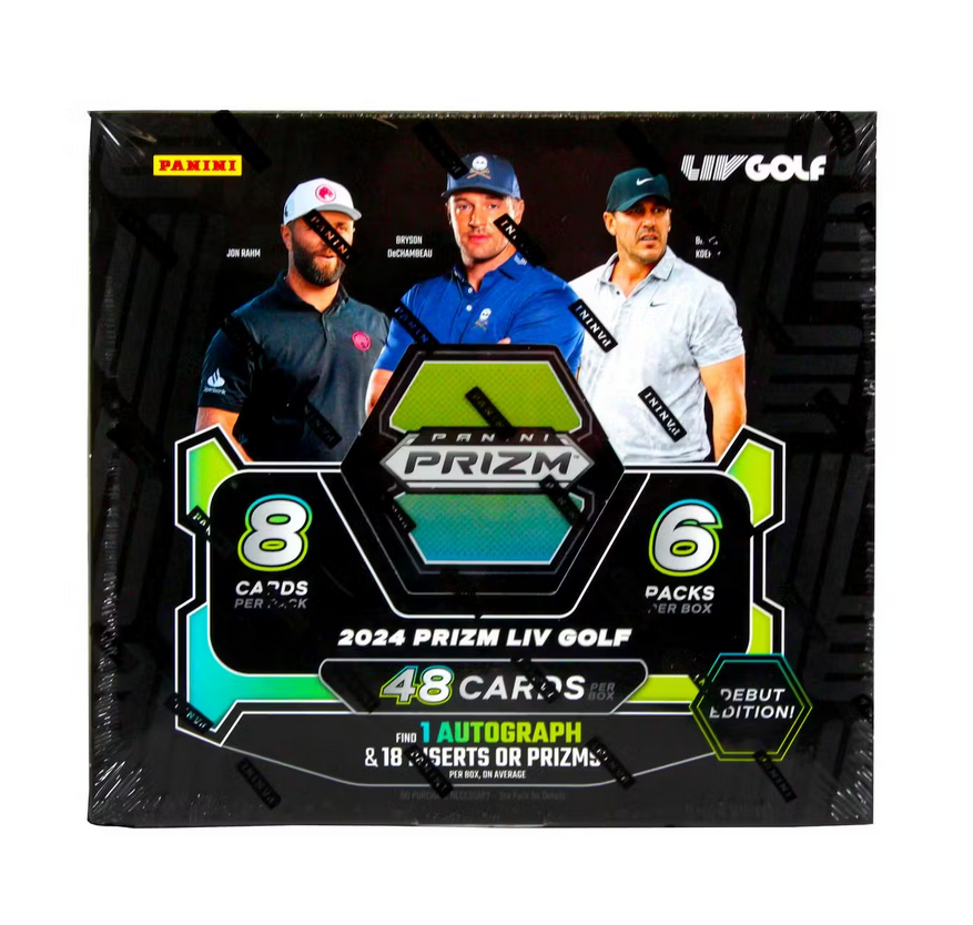 2024PaniniPrizmLIVGolfHobbyBox 2024 Panini Prizm LIV Golf Hobby Box - Image 1