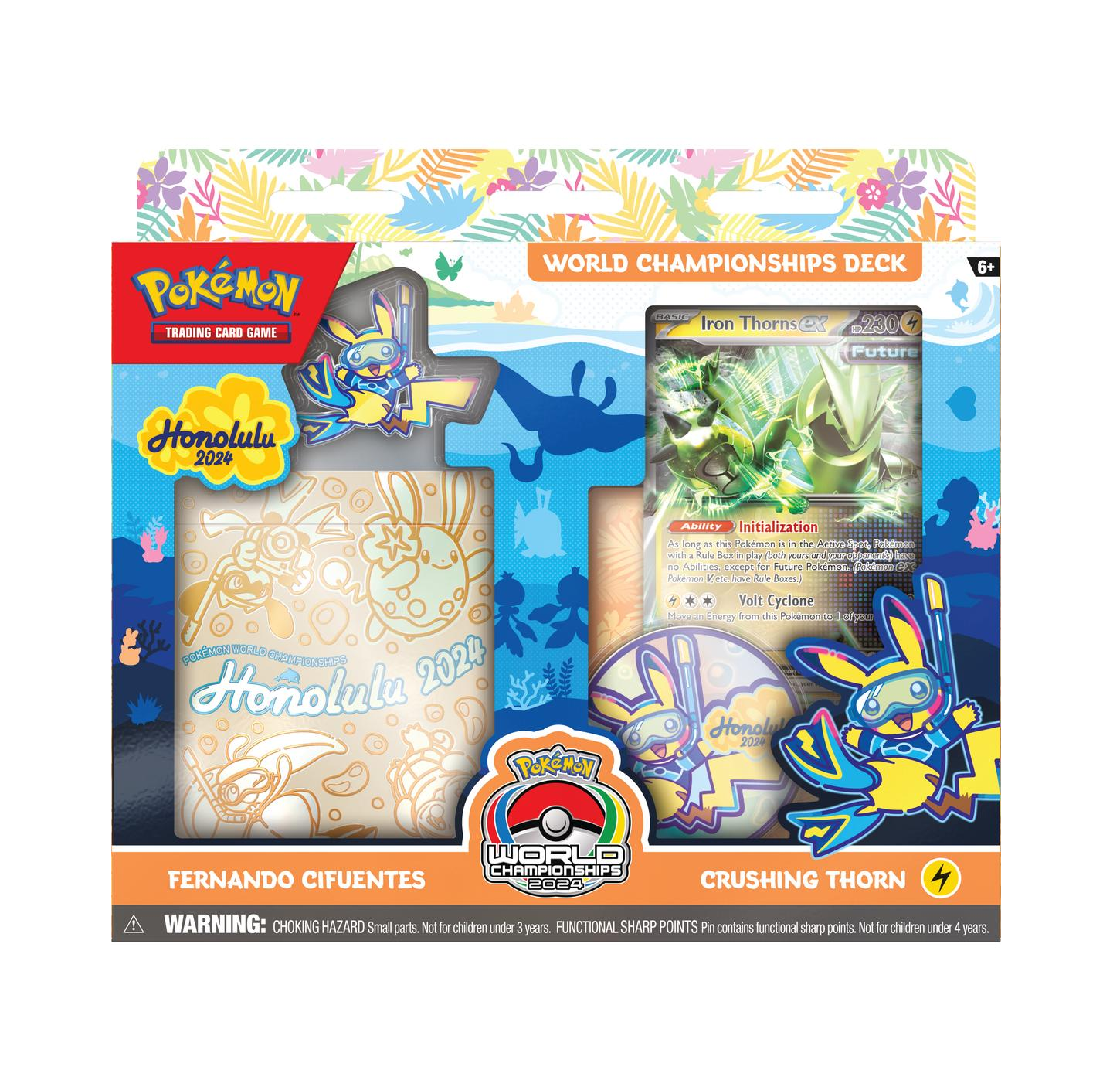 2024PokemonTCGWorldChampionshipDeckBox 2024 Pokemon TCG World Championship Deck Box - Image 1