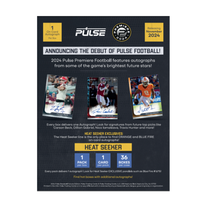 2024 Pulse Premier Football Heat Seekers Edition Box