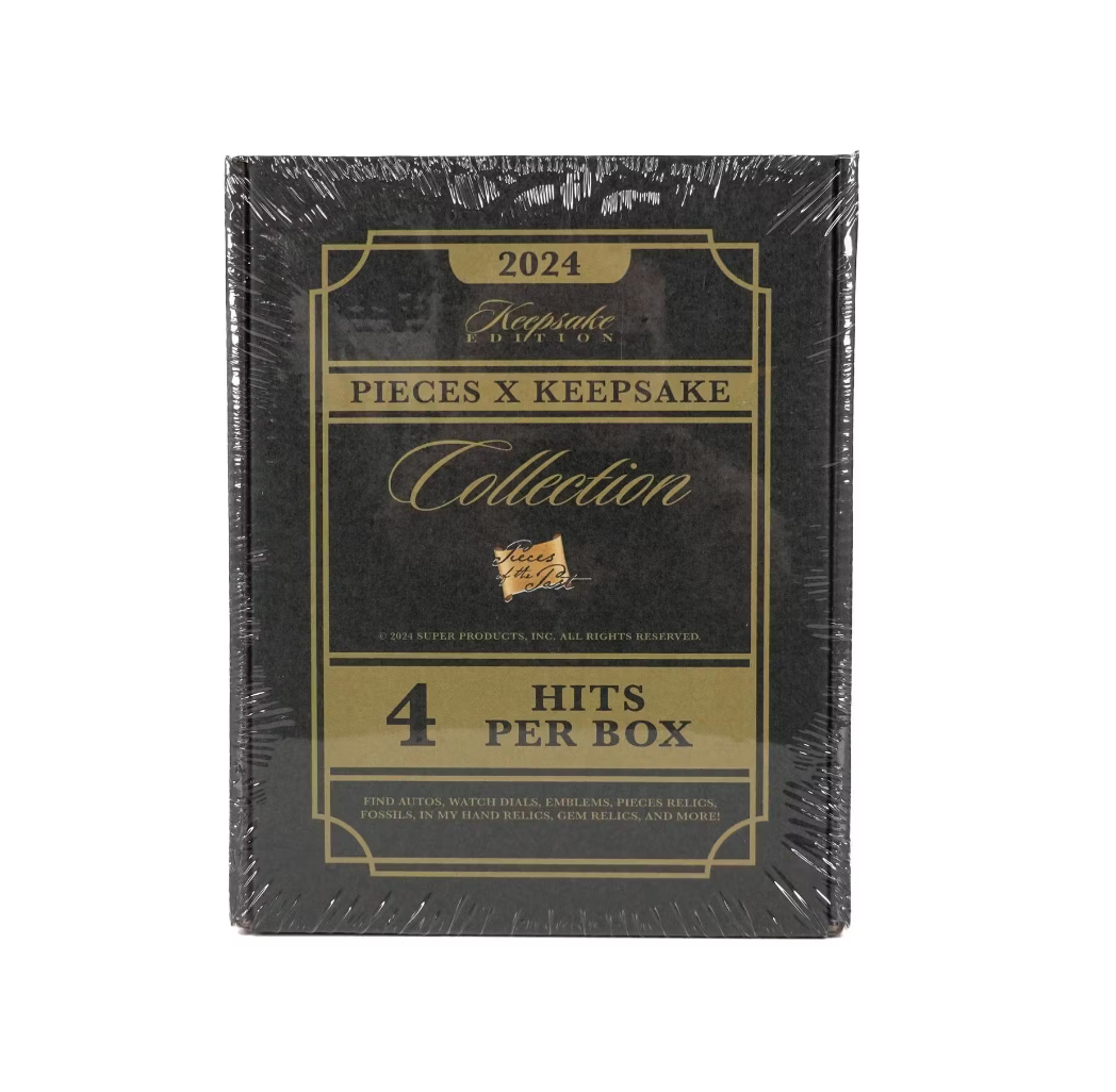 2024SuperBreakKeepsakePiecesXCollectionHobbyBox 2024 Super Break Keepsake Pieces X Collection Hobby Box - Image 1