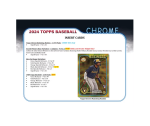 2024 Topps Chrome Baseball Hobby 12-Box Case - Image 6