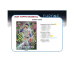 2024 Topps Chrome Baseball Hobby 12-Box Case - Image 7