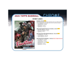 2024 Topps Chrome Baseball Hobby 12-Box Case - Image 9