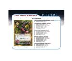 2024 Topps Chrome Baseball Hobby 12-Box Case - Image 11