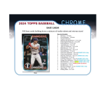 2024 Topps Chrome Baseball Hobby Jumbo 8-Box Case - Image 5