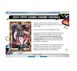 2024 Topps Chrome Cosmic Football Hobby Box - Image 2
