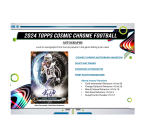 2024 Topps Chrome Cosmic Football Hobby Box - Image 7