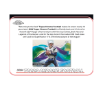 2024 Topps Chrome Football Breaker Delight 10-Box Case - Image 4