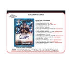 2024 Topps Chrome Football Breaker Delight 10-Box Case - Image 8