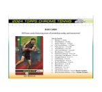 2024 Topps Chrome Tennis Breakers Delight Hobby 12-Box Case - Image 5