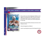 2024 Topps Chrome US Olympic & Paralympic Hopefuls Blaster Box - Image 2