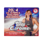 2024 Topps Chrome US Olympic & Paralympic Hopefuls Hobby 12-Box Case - Image 8