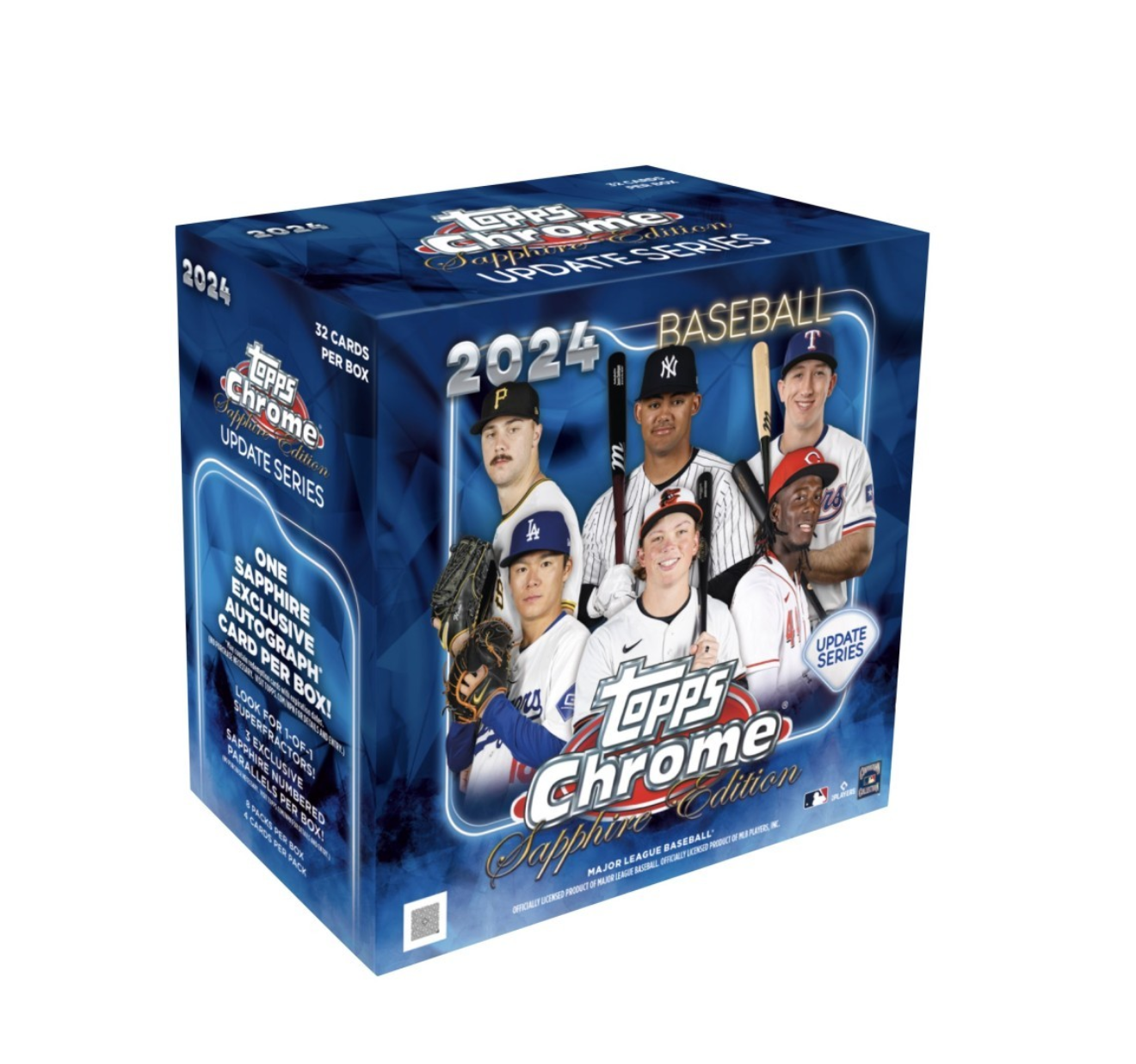 2024ToppsChromeUpdateBaseballSapphireEditionBox1 2024 Topps Chrome Update Baseball Sapphire Edition Box - Image 1