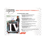 2024 Topps Dynasty Formula 1 Racing Hobby Box - Image 3