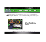 2024 Topps Graphite Tennis Hobby 12-Box Case - Image 4