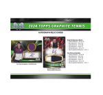 2024 Topps Graphite Tennis Hobby 12-Box Case - Image 9