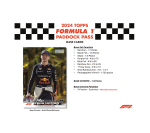 2024 Topps Paddock Pass F1 Formula 1 Blaster 40-Box Case - Image 5