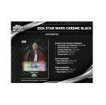 2024 Topps Star Wars Chrome Black Hobby Box - Image 7